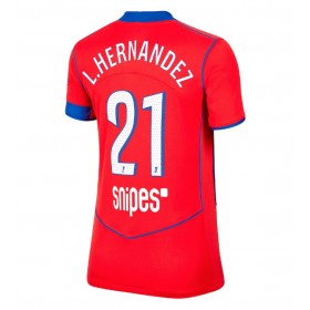 Damen Fußballbekleidung Paris Saint-Germain Lucas Hernandez #21 3rd Trikot 2025-26 Kurzarm